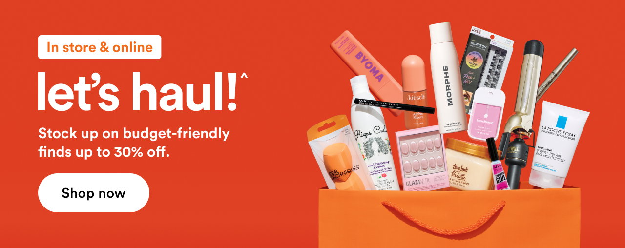 Let's haul | Stock up on budget-friendly finds up to 30% off