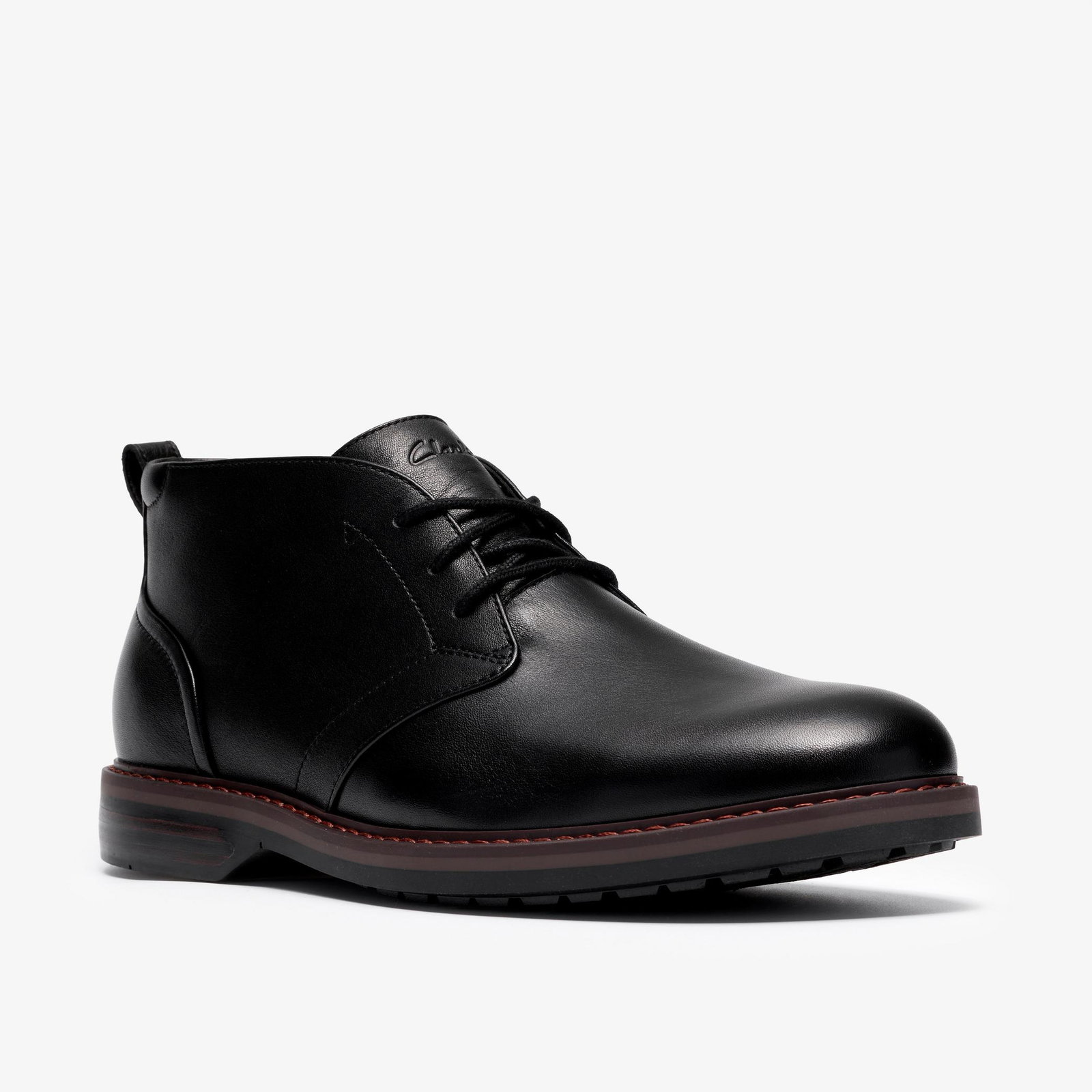 Shop Aldwin 2 Chukka Black Leather