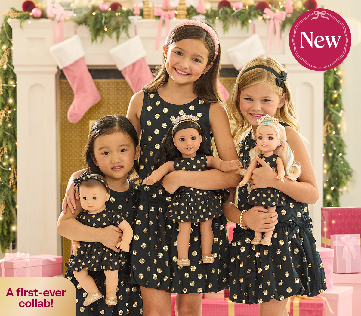 Classic styles that create lasting memories. Explore endless holiday ensembles for dolls and girls of all ages. Shop the collection
