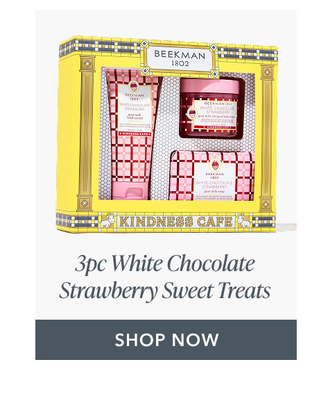 3pc White Chocolate Strawberry Sweet Treats