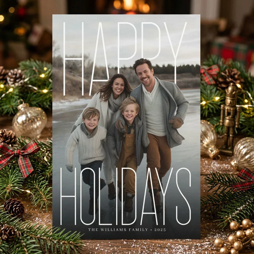 A PhotoPop Christmas card