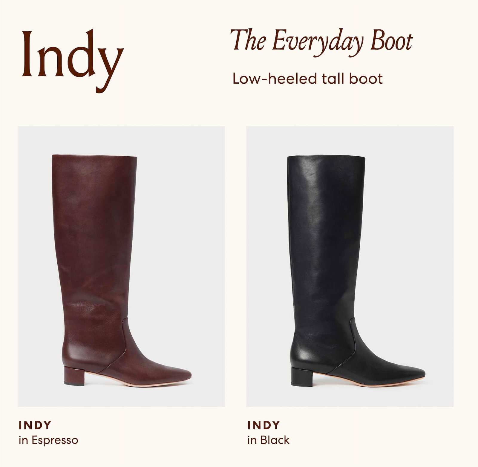 Shop Indy | The Everyday Boot 