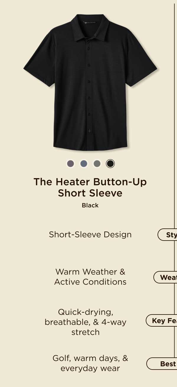 The Heater Button-Up Short Sleeve