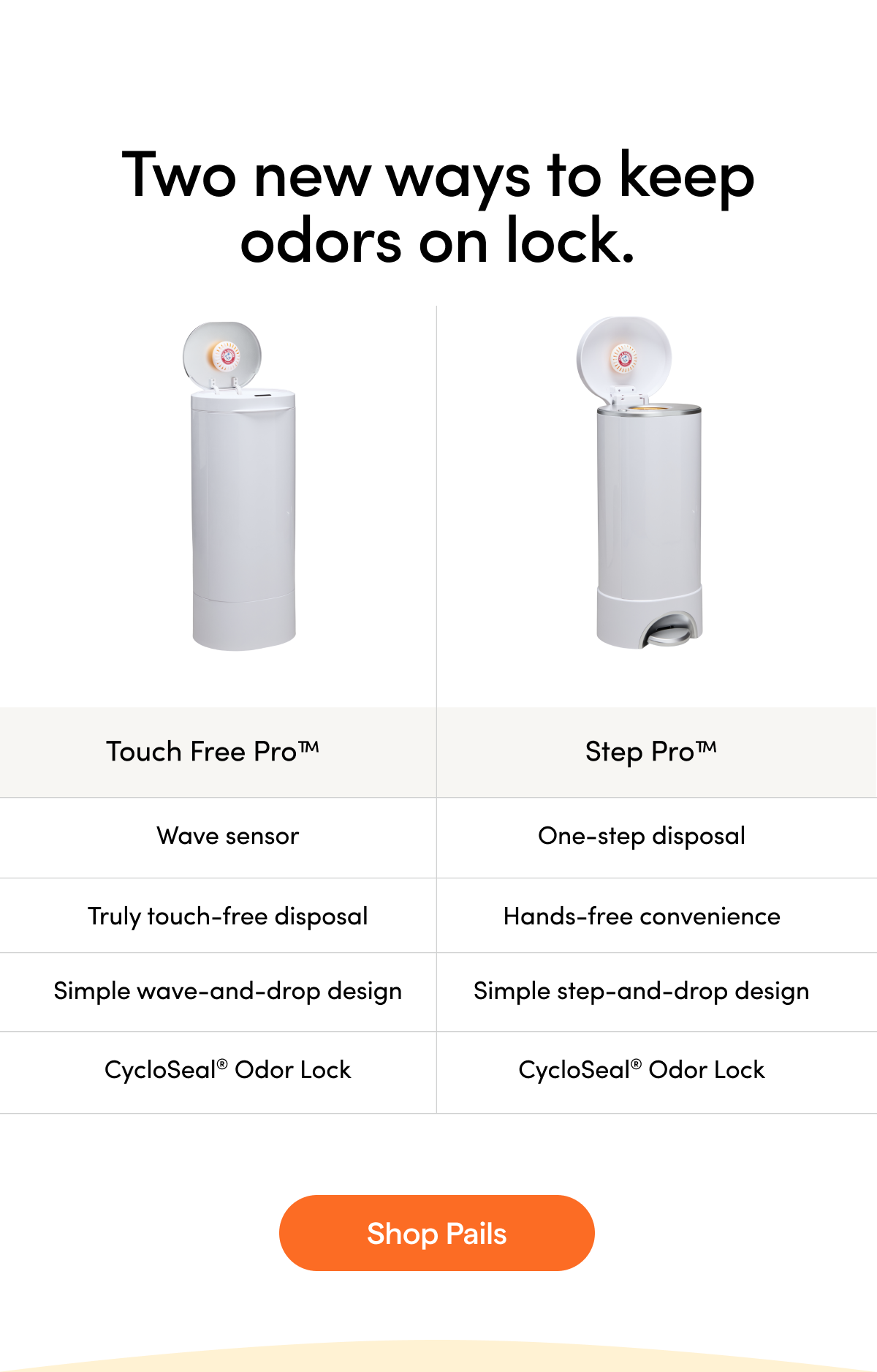 Two new ways to keep odors on lock.   [Shop Pails]