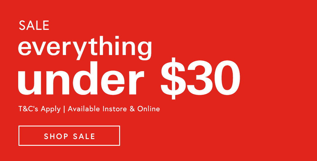 Under $30
