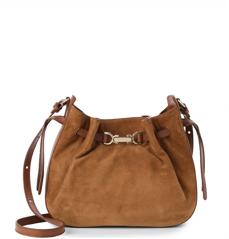 Grassland Collection Marge Suede Crossbody Bag, $415