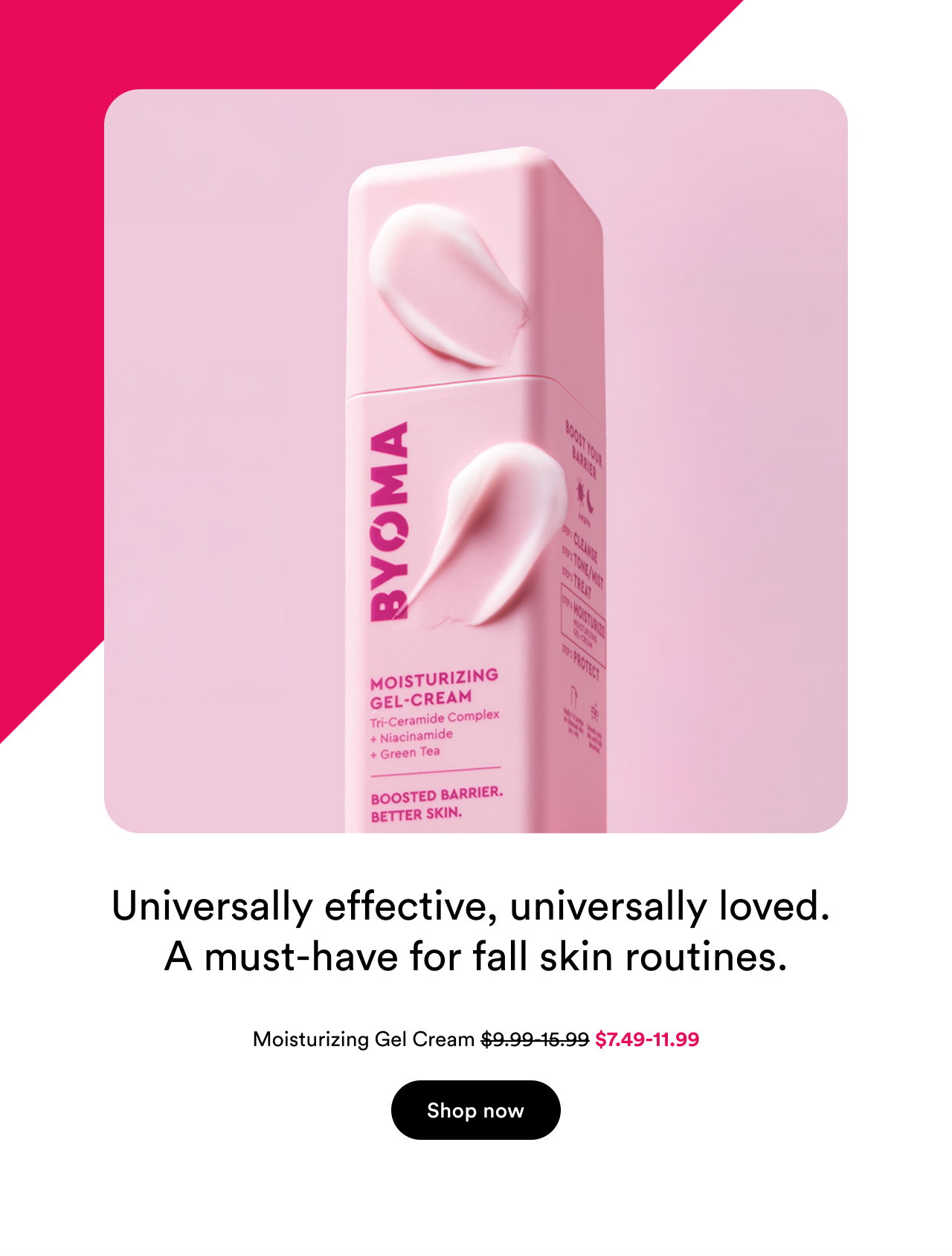 Universally effective, universally loved | A must-have for fall skin routines | Shop now