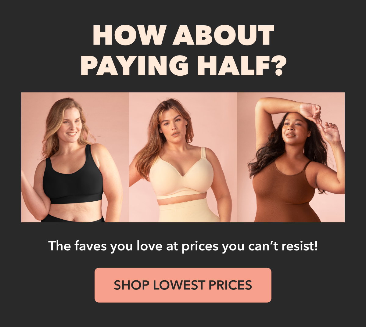 HOW ABOUT PAYING HALF?