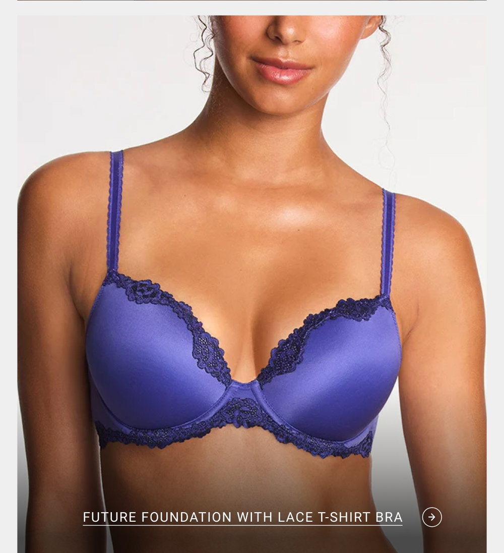 Future Foundation With Lace T-Shirt Bra