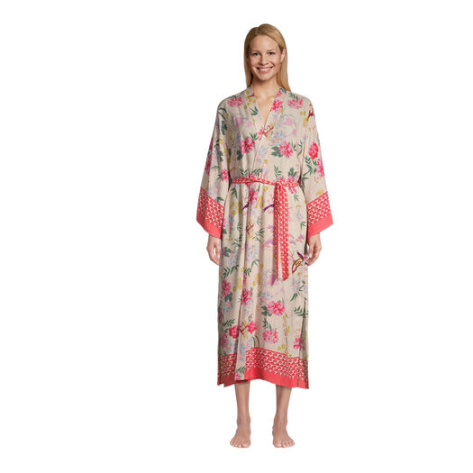 Himari Grove Multicolor Floral Robe