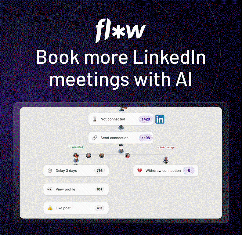 Flow AI: Book more LinkedIn meetings with AI