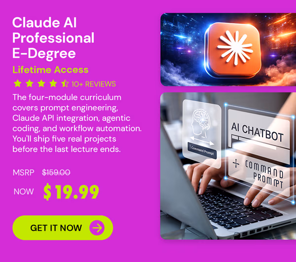 Claude AI Professional E-Degree