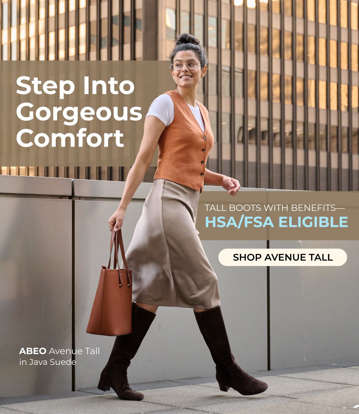 Step Into Gorgeous Comfort