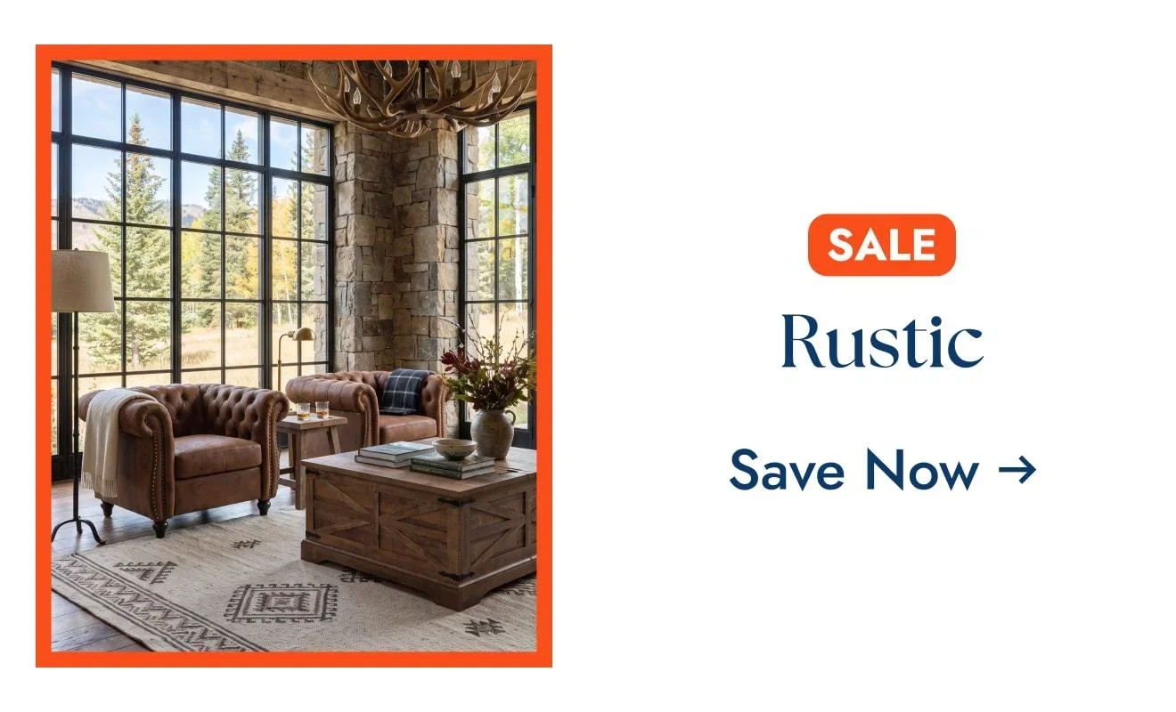 Shop Rustic Living Room Styles