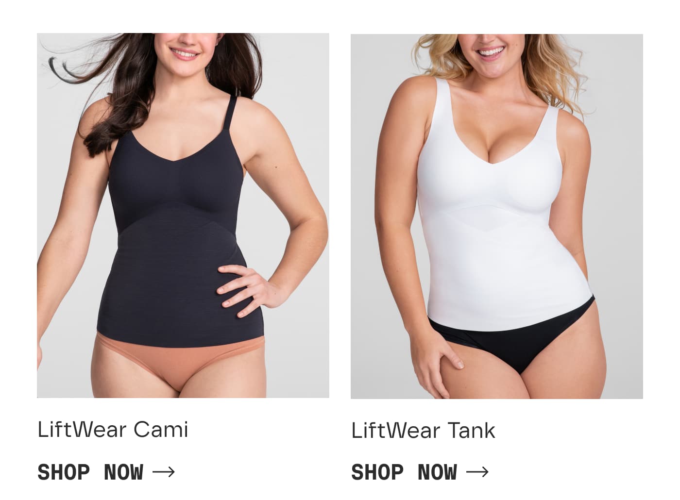LiftWear Cami | SHOP NOW | LiftWear Tank | SHOP NOW