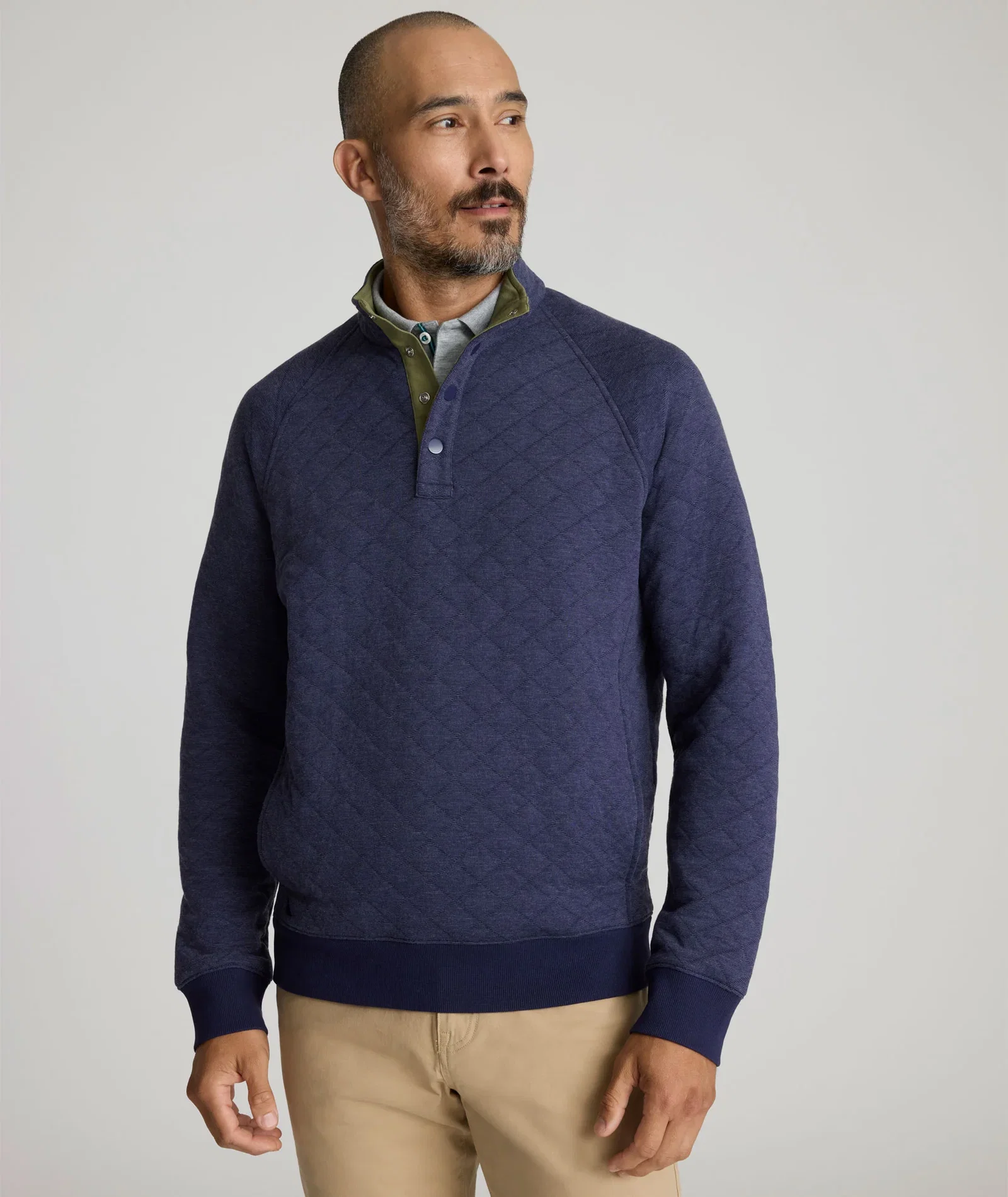 Image of Quilted Pullover