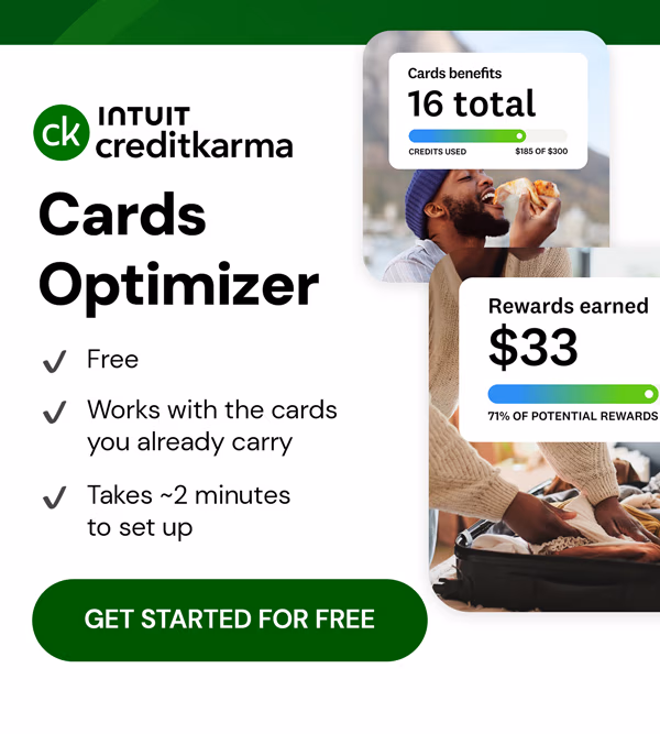 Credit Karma’s FREE Tool Finds Perks on Your Cards