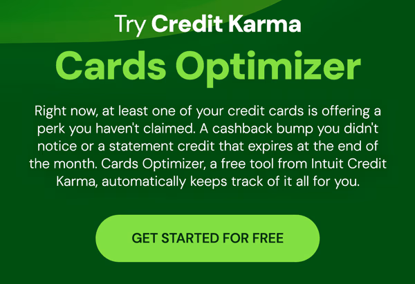 Credit Karma’s FREE Tool Finds Perks on Your Cards