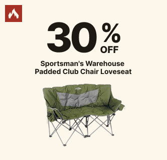 30% OFF Sportsman's Warehouse Padded Club Chair Loveseat