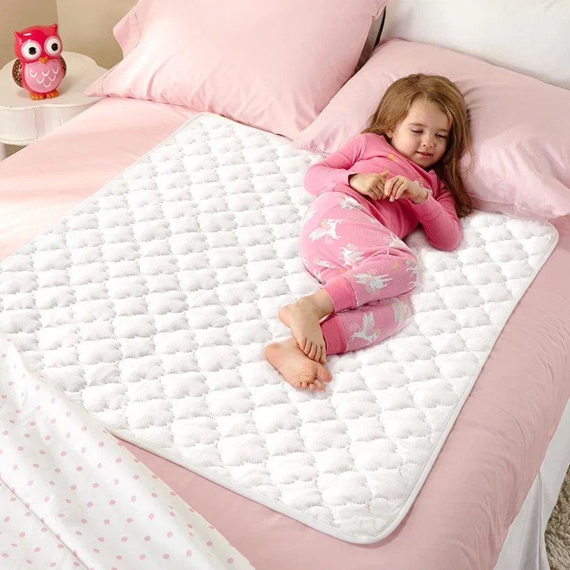 Image of Highly Absorbent Washable Waterproof Bed Pad