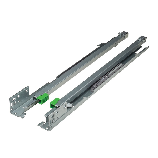 Grass 13305-03, Maxcess 21" Length Undermount Drawer Slides for Face Frame Cabinet Construction, Soft-Close, Required Front Locking Clips Sold Separately