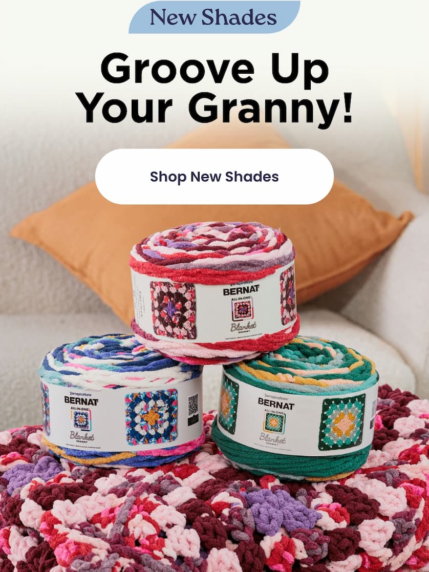 Shop New Shades Bernat® Blanket All-in-One™ Granny