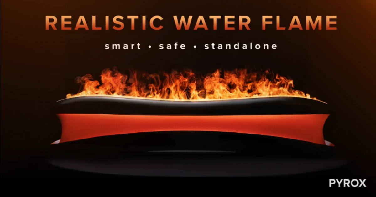 PYROX | Hyper-Realistic Cold Flames Powered by Water