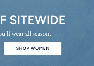 Shop up to 60% off women's sitewide