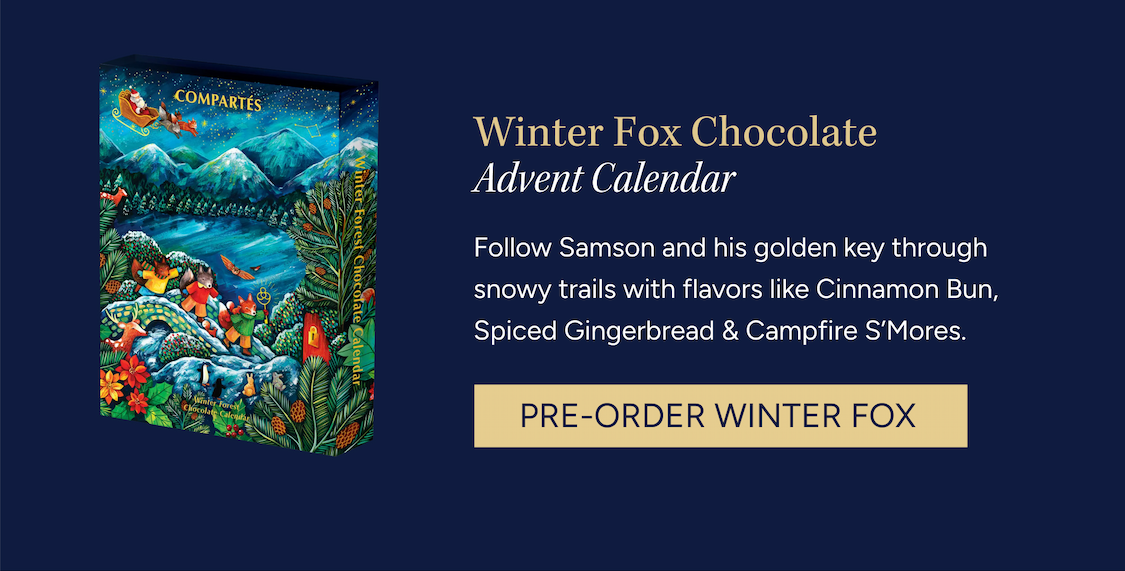 Winter Fox Chocolate Advent Calendar