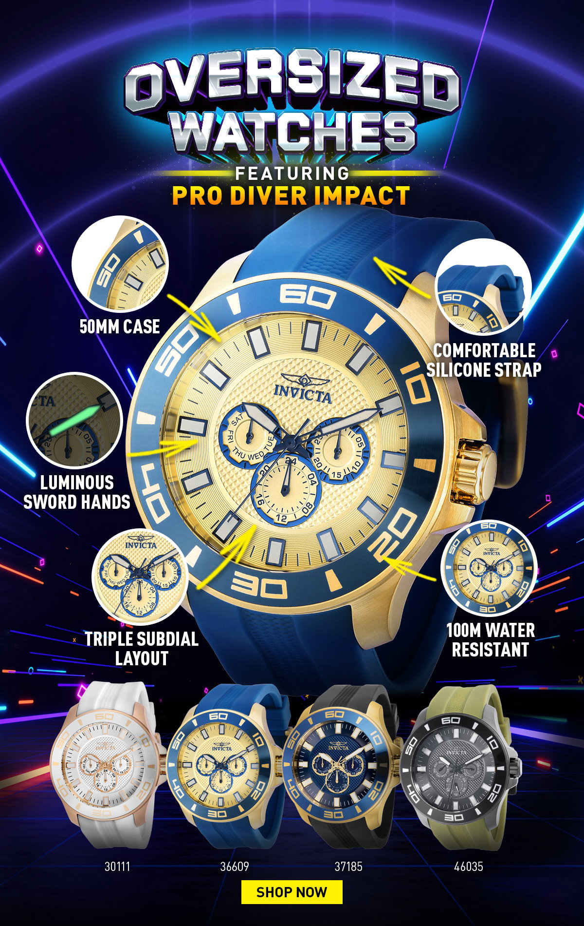 Oversized Watches