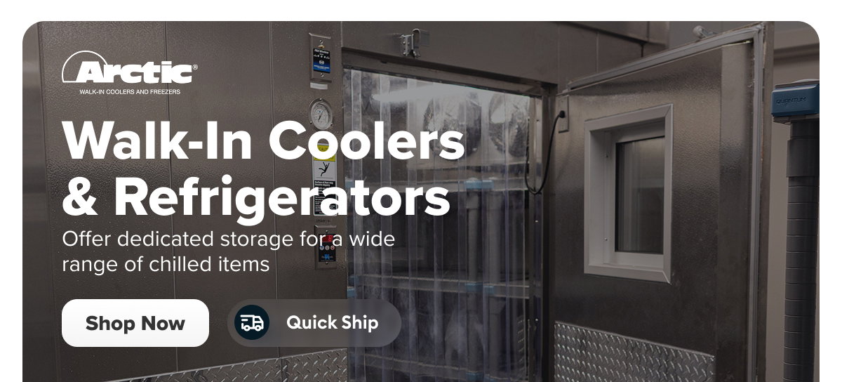 Arctic Quick Ship Walk-In Coolers & Refrigerators