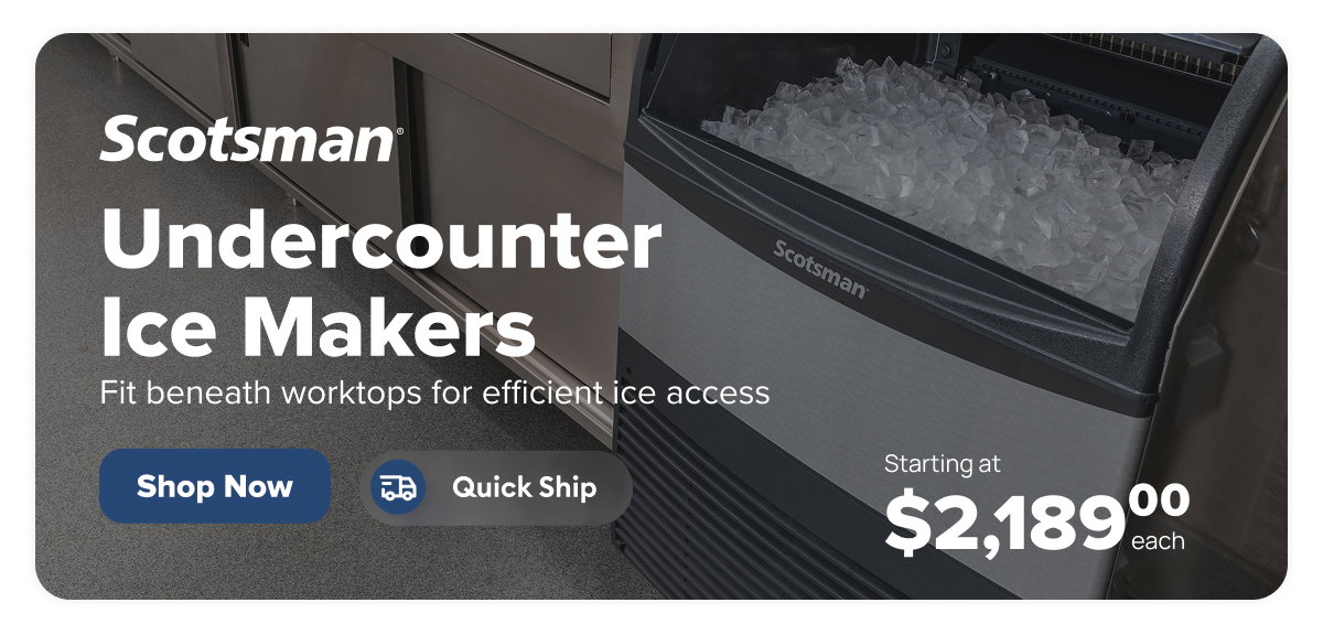 Scotsman Quick Ship Commercial Undercounter Ice Machine