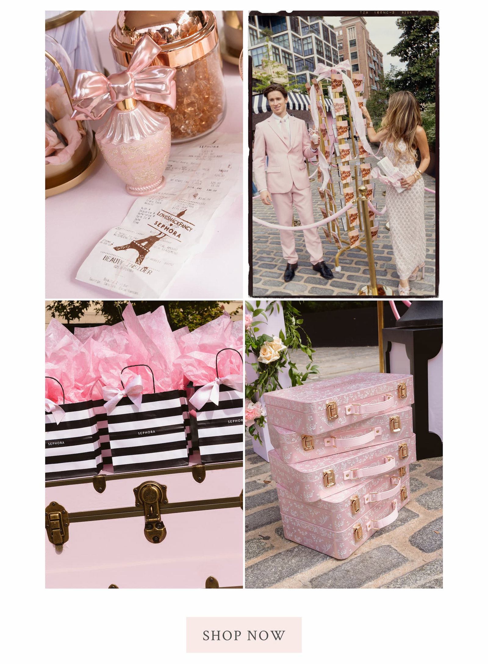 LOVESHACKFANCY JUST A GIRL EAU DE PARFUM Brought our Parisian dreams to NYC, and it was everything we imagined and more. Pink storefronts, a fragrance concierge, a whole afternoon built around one bottle. She’s sweet, decadent, and Just a Girl. 