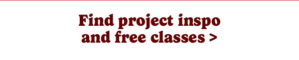 find project inspo and free classes >