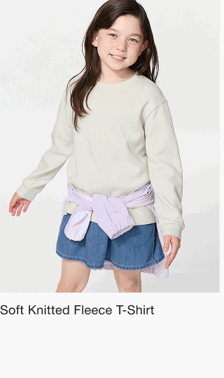pdp5kids0soft0knitted0fleece0tshirt