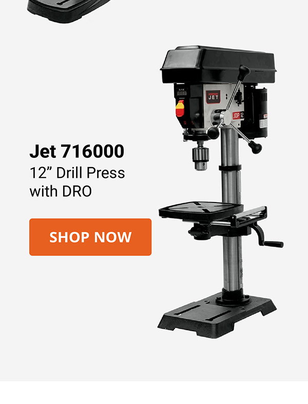 Jet 716000 12 Inch Drill Press with DRO