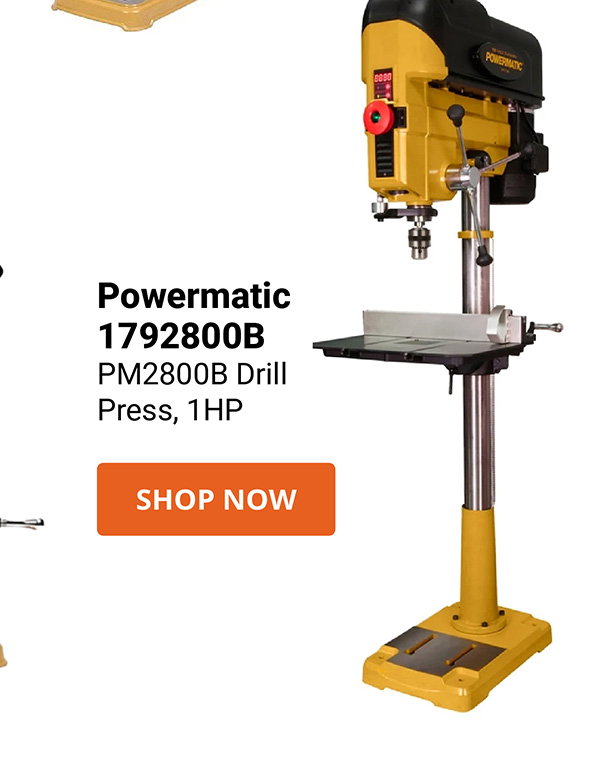 Powermatic 1792800B PM2800B Drill Press, 1HP