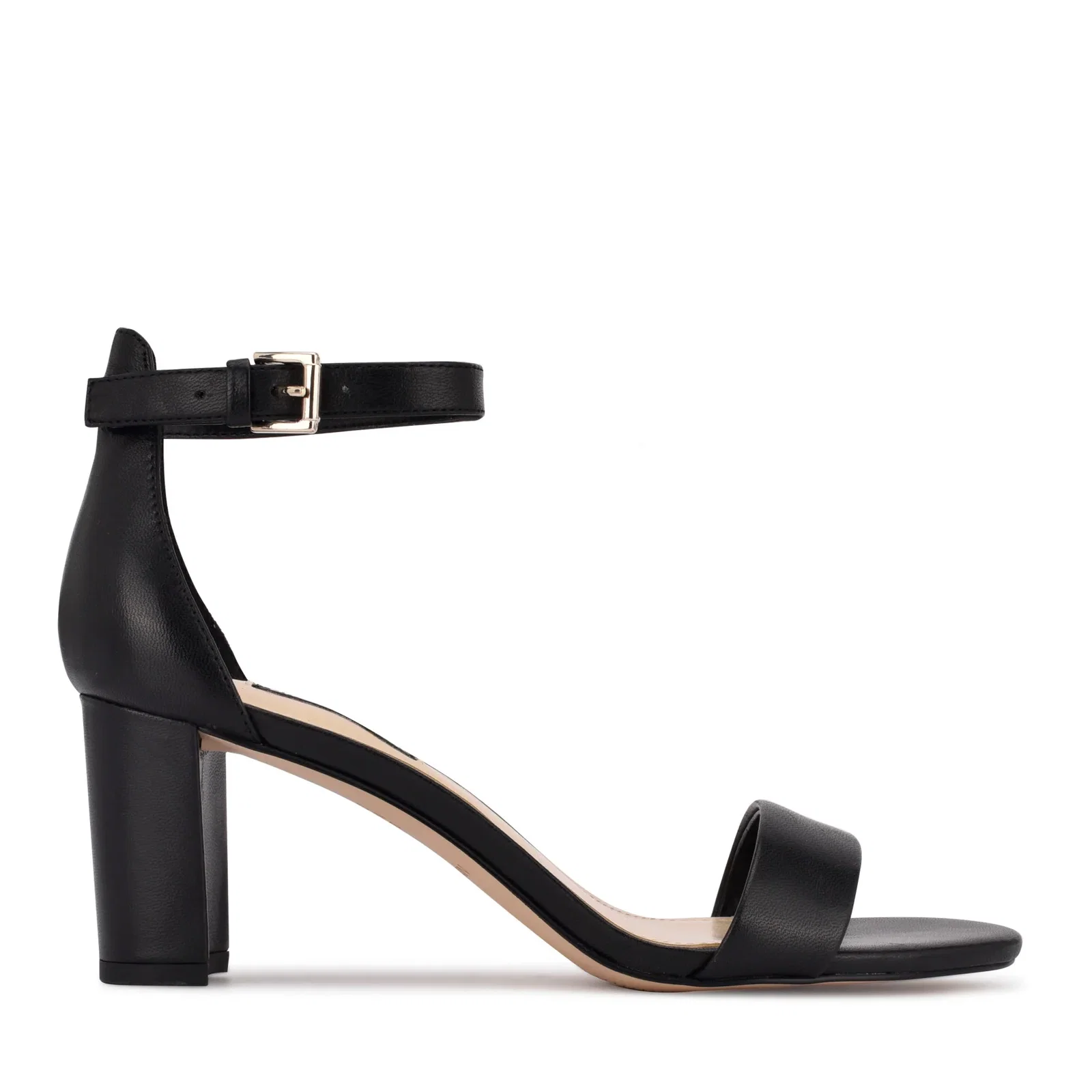 Image of Pruce Ankle Strap Block Heel Sandals
