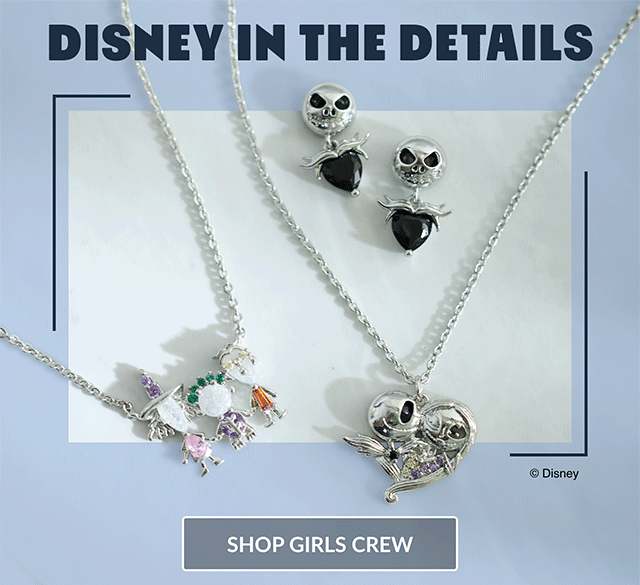 Disney in the details. Shop Girls Crew