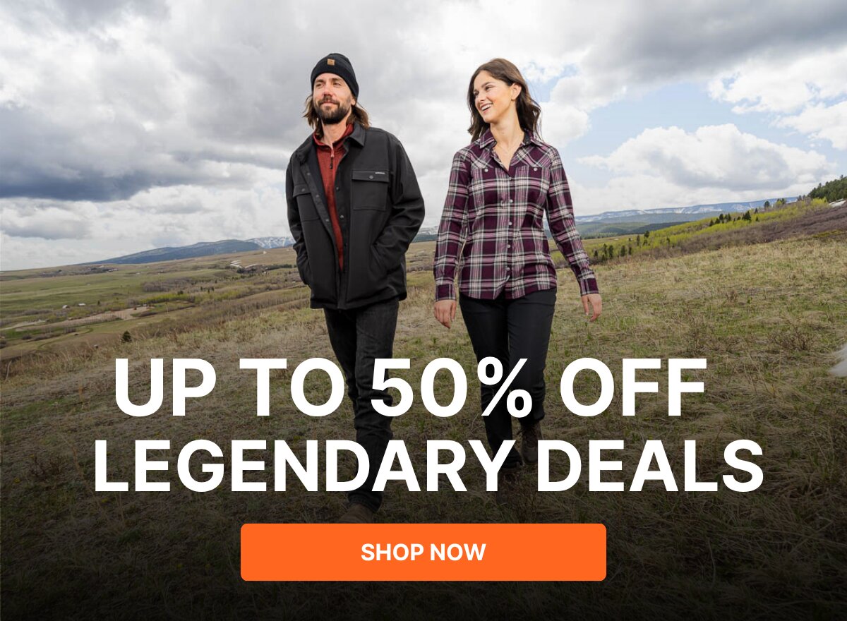 Up To 50% Off Legendary Deals 