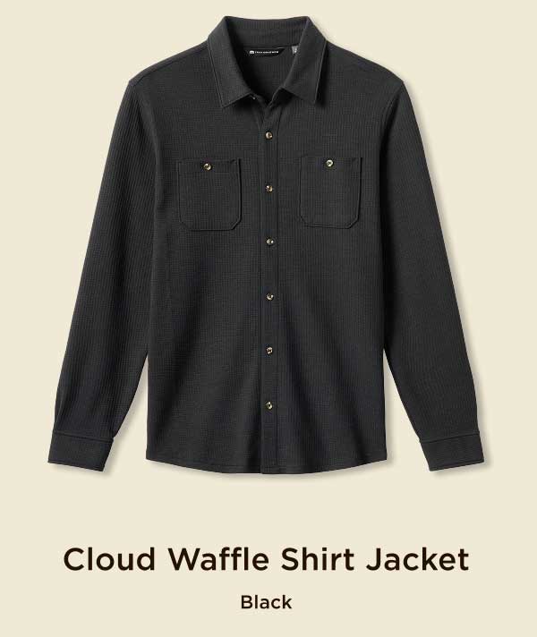 Cloud Waffle Shirt Jacket