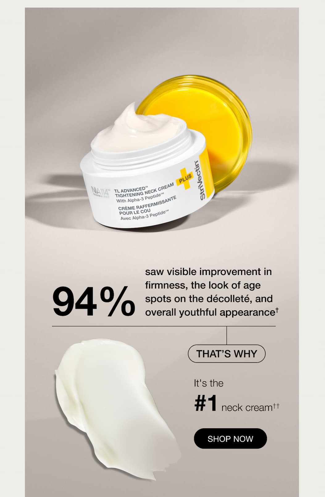 Shop StriVectin TL Advanced® Tightening Neck Cream PLUS 25% Off