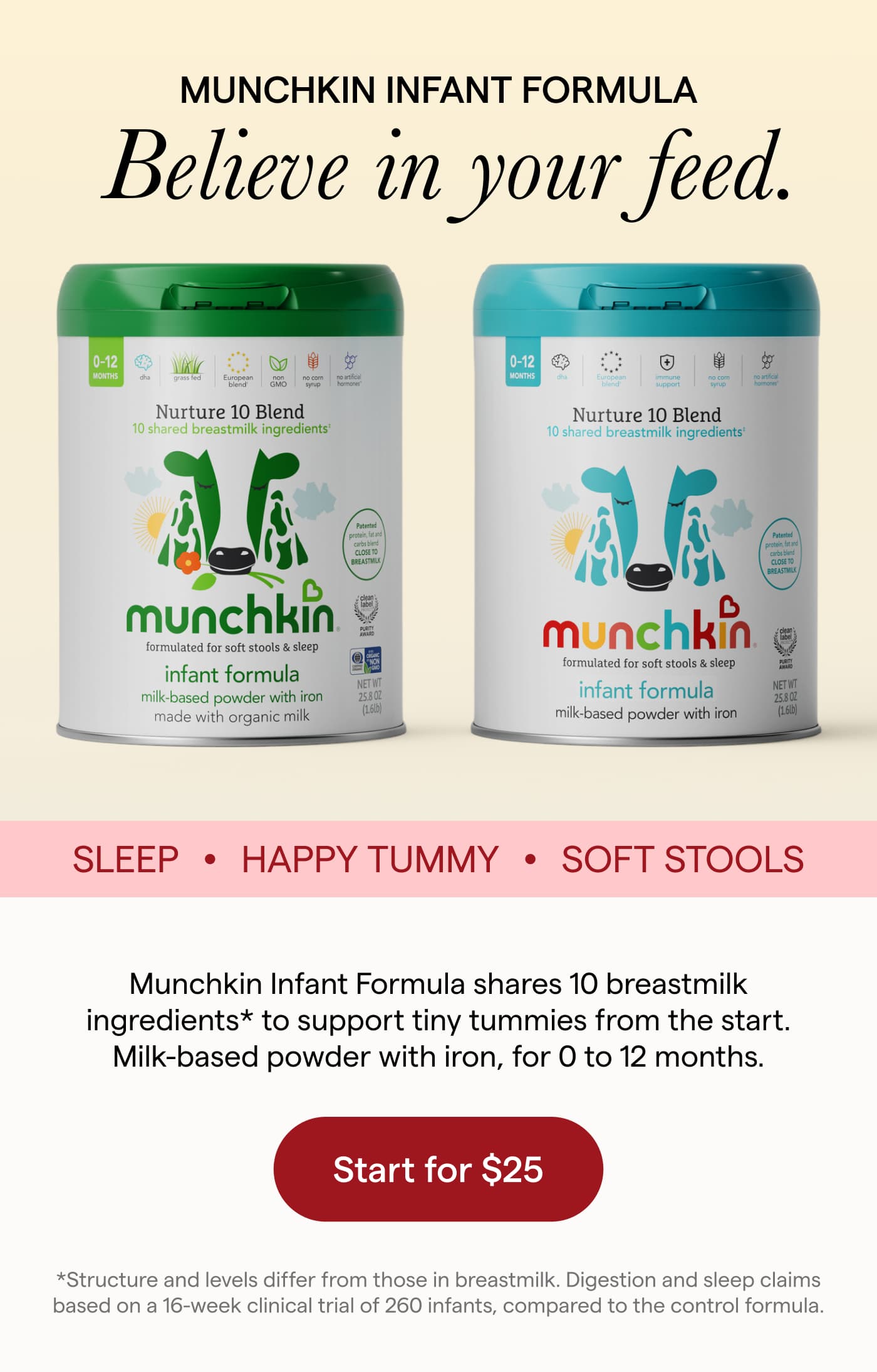 Start for $25