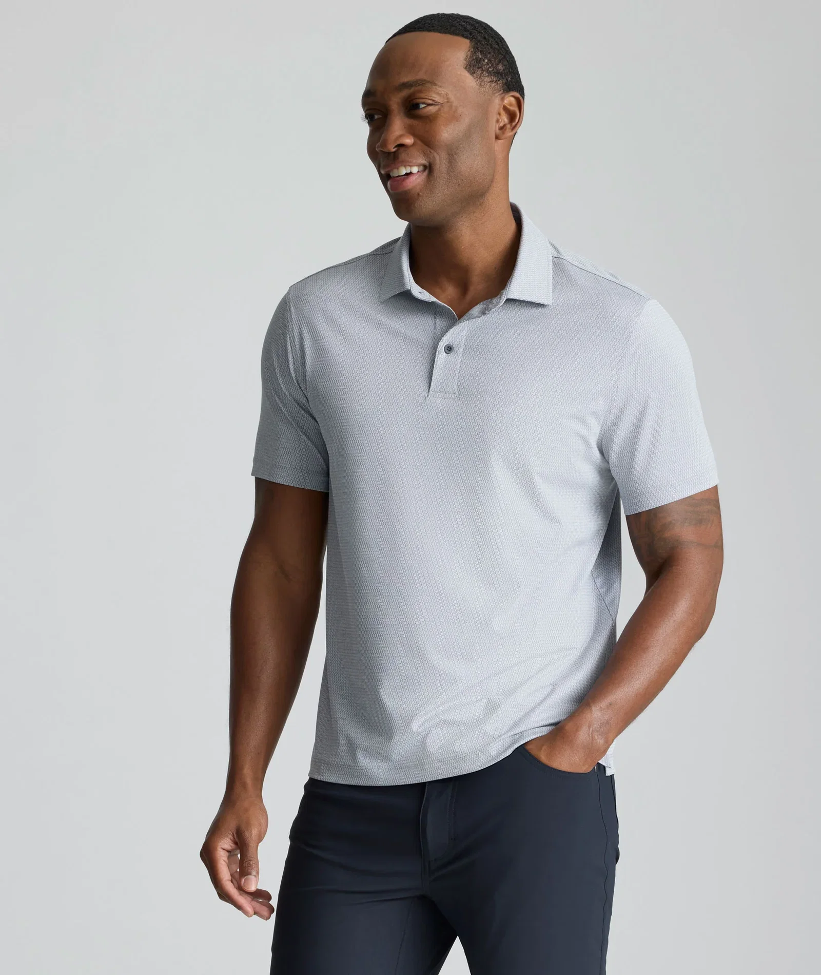 Image of Textured Performance Polo - FINAL SALE