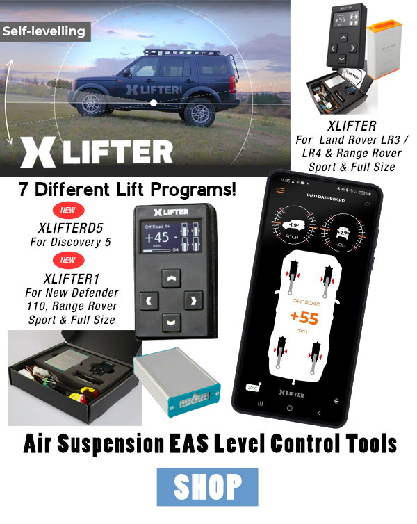 NEW! XLifter EAS Level Control Tools at RoverParts.com