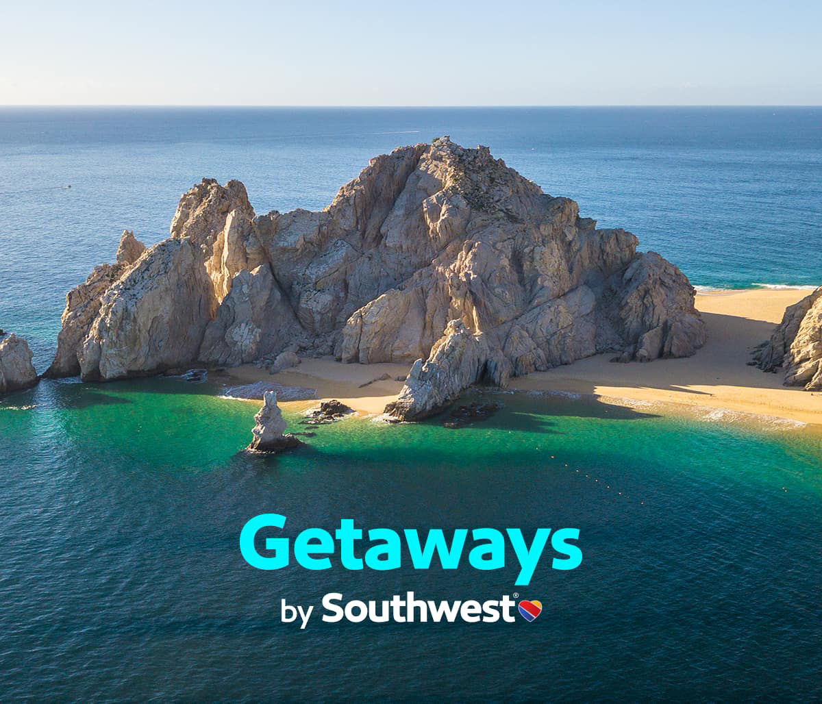 Vamos to Los Cabos! Bundle and save up to $500(1) on select Los Cabos vacation packages. (1)See terms and conditions below. [Book now].
