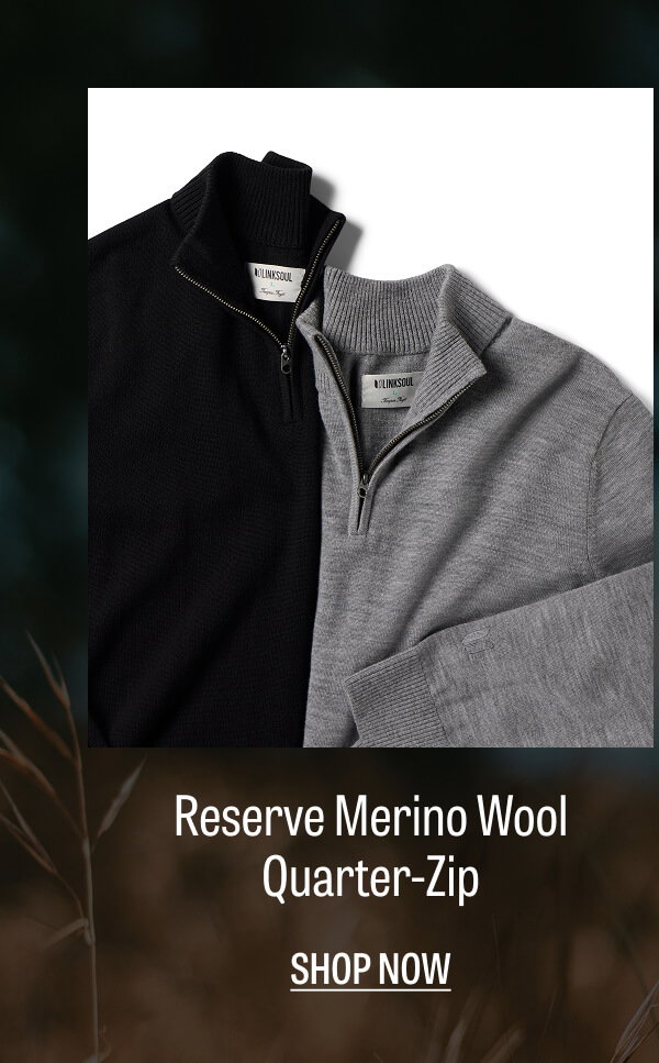 Reserve Merino Wool Quarter-Zip