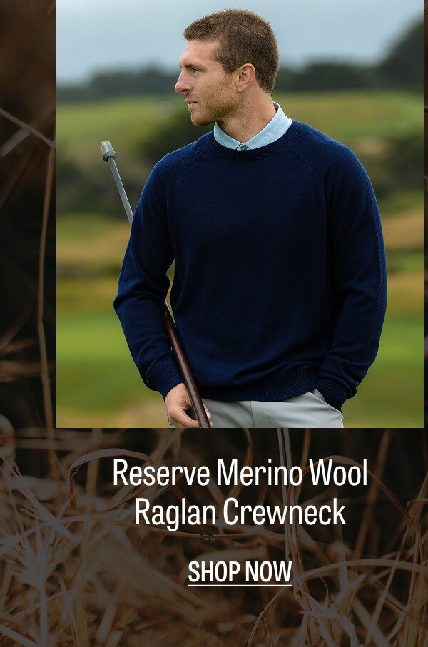 Reserve Merino Wool Raglan Crewneck