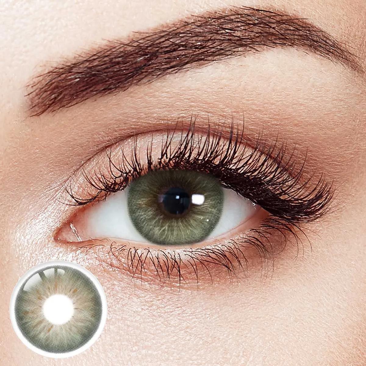 Cowgirl Green Yearly Contact Lenses | 2 Pcs