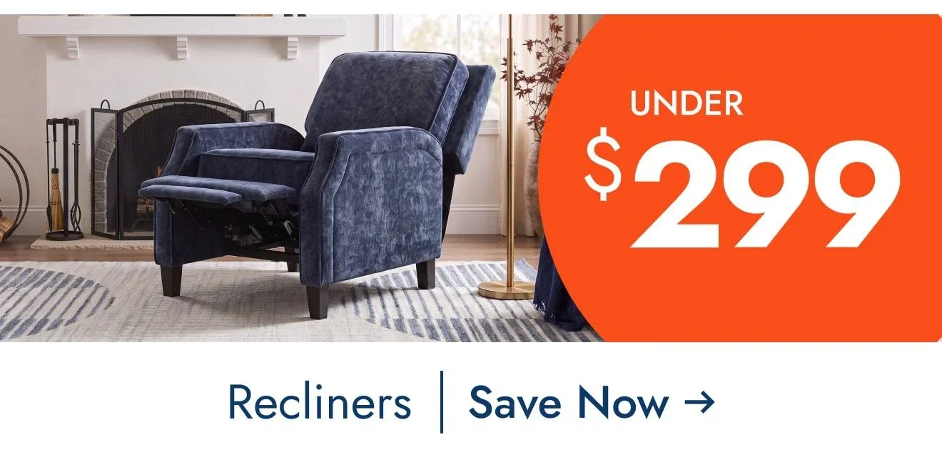 Recliners Under $299